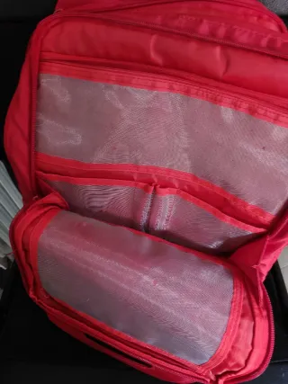 Mochila KNIGHTBAG Roja Flores