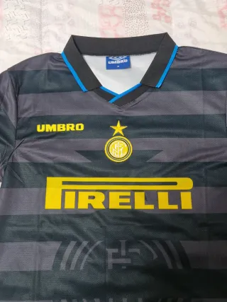 Maglia Inter Umbro Pirelli 1997/98 Tg M