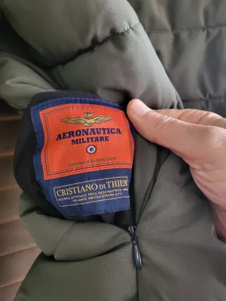 Piumino Aeronautica Militare  Tg 50 doubleface