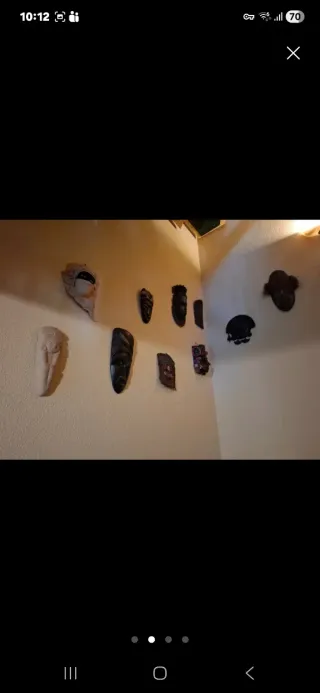 Lote 32 Máscaras Artesanía Internacional