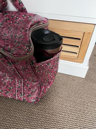 Bolsa porta alimentos floral