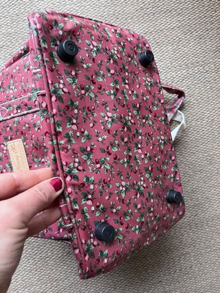 Bolsa porta alimentos floral