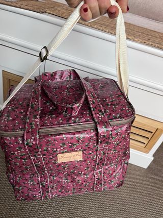 Bolsa porta alimentos floral