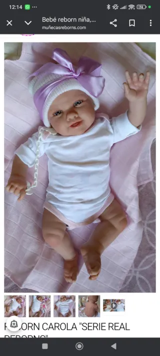 Muñeca Reborn Carola