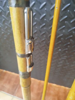 Caña de bambú surfcasting 3 tramos 5.40m