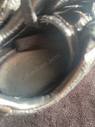 Zapatillas Calvin Klein Negras Mujer