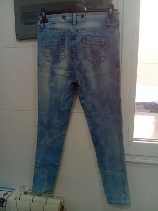 Pantalón vaquero mujer talla 38