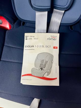 Silla coche Britax Römer Evolva 1-2-3