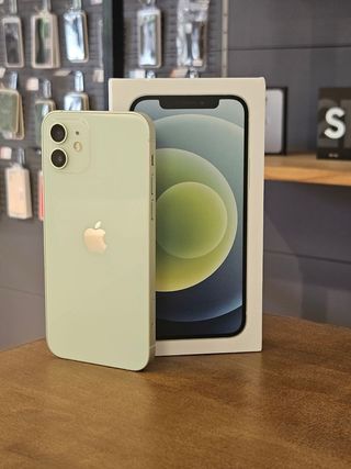 IPHONE 12 256GB VERDE BATE. 100%