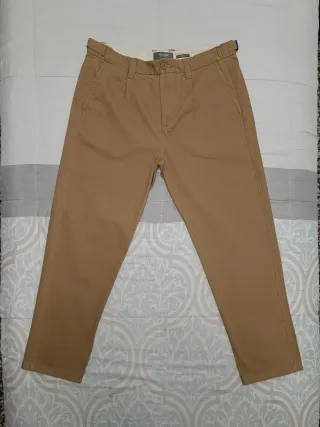 Pantalón Chino Pull&Bear Marrón