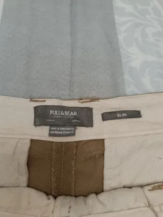 Pantalón Chino Pull&Bear Marrón