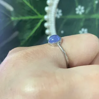 Anillo Plata con Tanzanita Natural