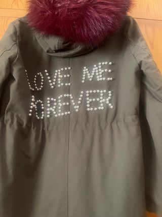 Abrigo verde militar talla M