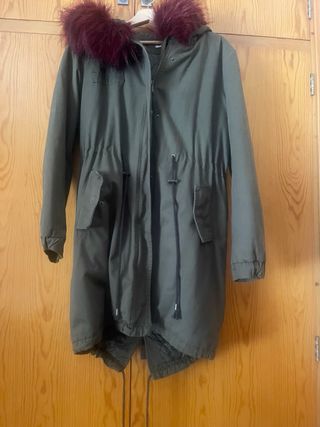 Abrigo verde militar talla M