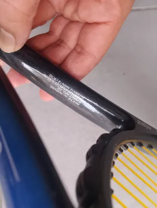 Raqueta de Tenis Prince Negra y Amarilla