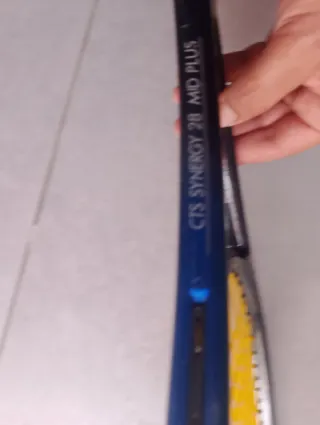 Raqueta de Tenis Prince Negra y Amarilla