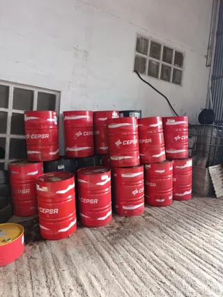 Bidón chapa 200L Cepsa