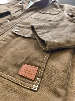 Chaqueta Zara forro lana talla L