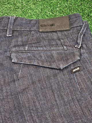 GAS Jeans Denim Blu Scuro Taglia 33