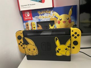 Nintendo Switch Edición  Pokémon let’s go Pikachu.