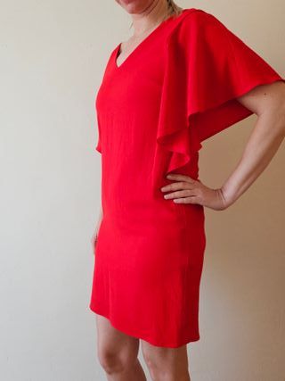 Vestido rojo mini talla XS-S