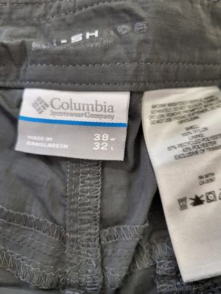 Pantaloncini Columbia Cargo per escursionismo 38x32