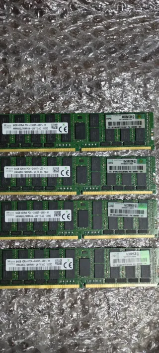 256GB RAM ECC DDR4 SK hynix 2400T( 4 x 64GB )