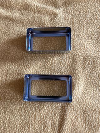 Cubiertas Cromadas Pastilla Humbucker Guitarra