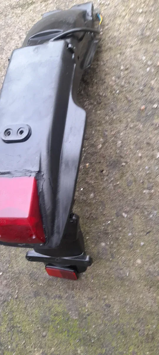 Guardabarros y portamatrículas Yamaha DT 80LC