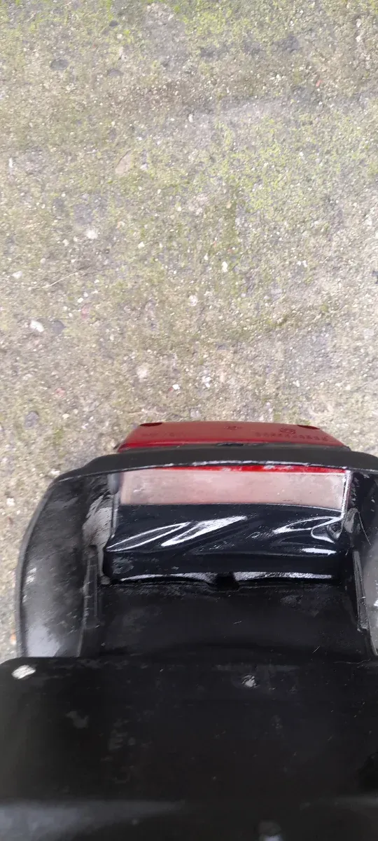 Guardabarros y portamatrículas Yamaha DT 80LC