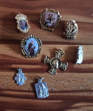 Lote Artículos Religiosos San Antonio de Padua.