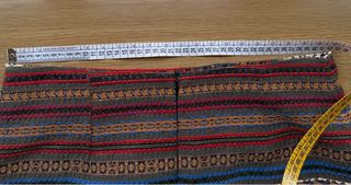 FALDA “TRUCCO” tejido MULTICOLOR muy original