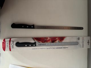 Cuchillo Jamonero 3 Claveles POM 29 cm