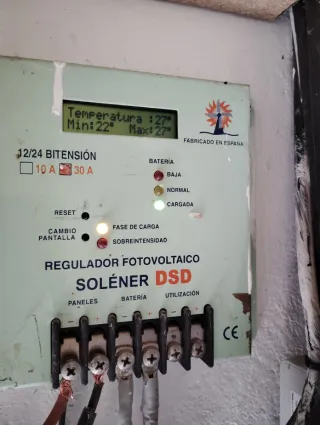 Regulador Fotovoltaico Soléner DSD 12/24V