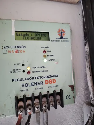 Regulador Fotovoltaico Soléner DSD 12/24V
