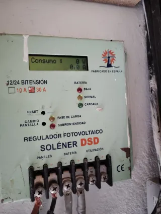 Regulador Fotovoltaico Soléner DSD 12/24V
