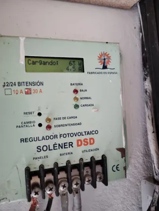 Regulador Fotovoltaico Soléner DSD 12/24V