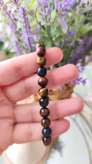 Pulsera Ojo de Tigre 8mm