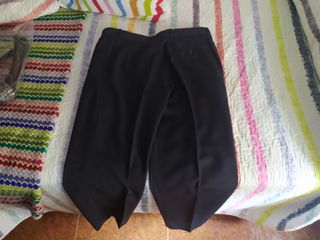 Traje negro de vestir