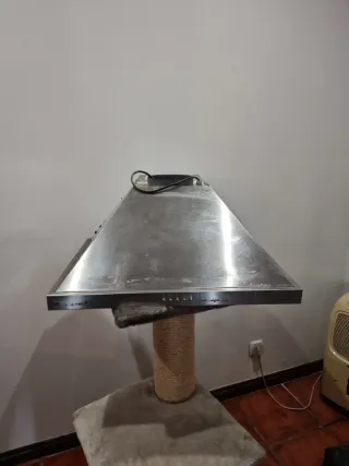 Exaustor de cozinha em inox