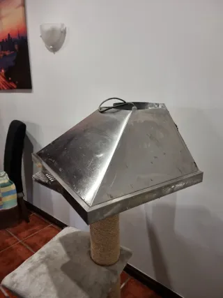 Exaustor de cozinha em inox