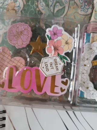 Kit Diario, pegatinas, accesorios para niños