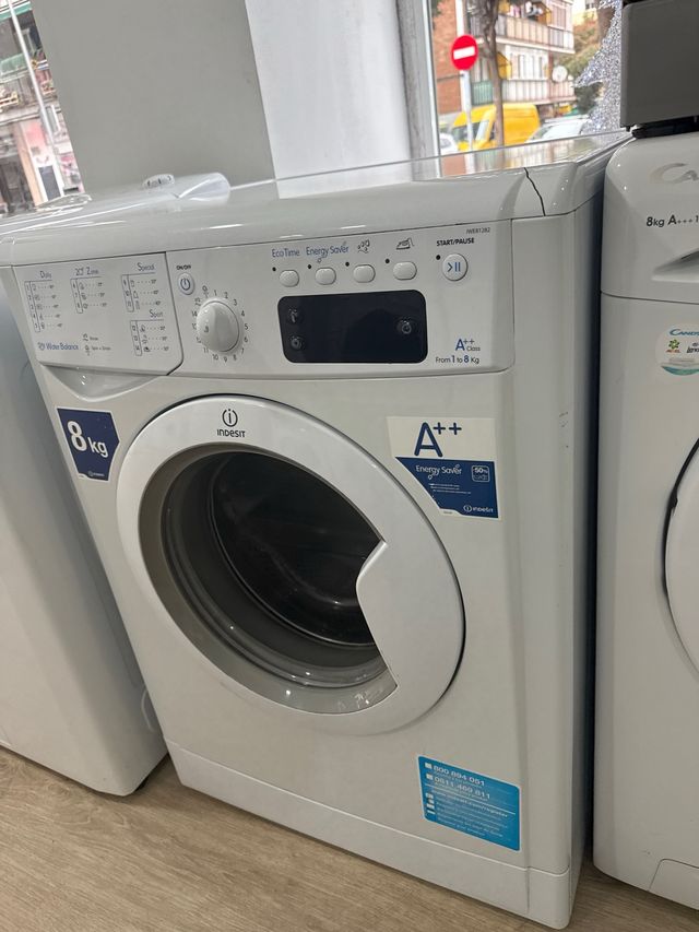 Lavadora Indesit 8kg A++