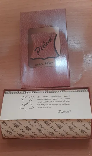 Cartera de piel Piellini Marrón