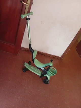Patinete Globber 3 en 1 Verde