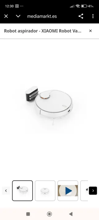 Robot aspirador Xiaomi Vacuum S12 Nuevo