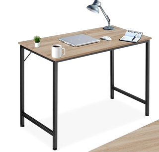 Mesa Escritorio Madera y Metal Diseño Minimal