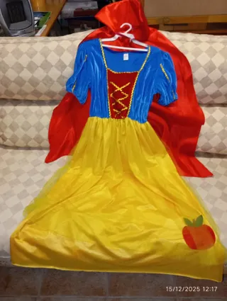 Disfraz Blancanieves Talla 10-12