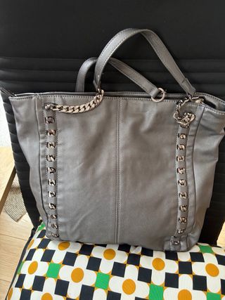 Borsa Liu Jo in pelle argento