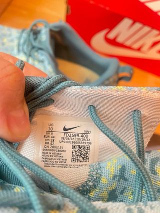 Nike Bambas Azul y Amarillo